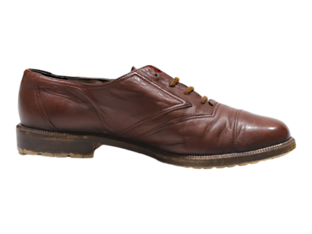 BALLY Oxford Shoes Brown Leather Mens UK 7 For Sale