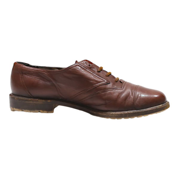 BALLY Oxford Shoes Brown Leather Mens UK 7 For Sale