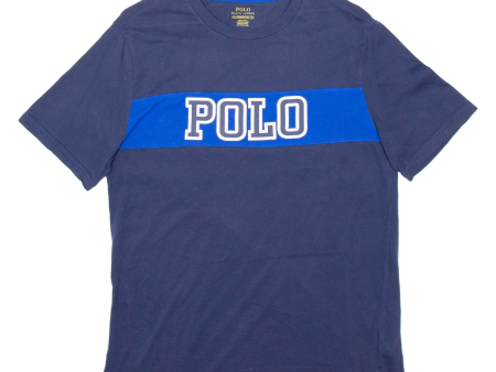 POLO RALPH LAUREN Mens T-Shirt Blue XL Sale