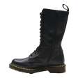 DR MARTENS 1914 Vonda High Boots Black Leather Womens UK 5 Online now