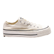 CONVERSE Chuck Taylor All Star 2018 Platform Trainers White Canvas Womens UK 7.5 Supply