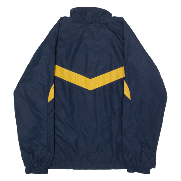 NIKE Mens Windbreaker Jacket Blue Chevron L Online Sale