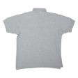 NIKE Mens Polo Shirt Grey L on Sale