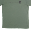 THE NORTH FACE Mens T-Shirt Green M For Cheap