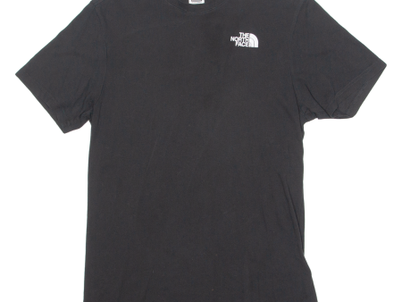 THE NORTH FACE Mens T-Shirt Black Crew Neck S Cheap