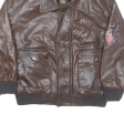 CLASS CLUB Boys Jacket Brown Faux Leather 6-7Y Fashion