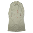 HOUSE OF FRASER Exclusive Belted Womens Trench Coat Green M Hot on Sale