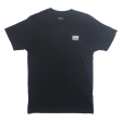 VANS Mens T-Shirt Black S Online Hot Sale