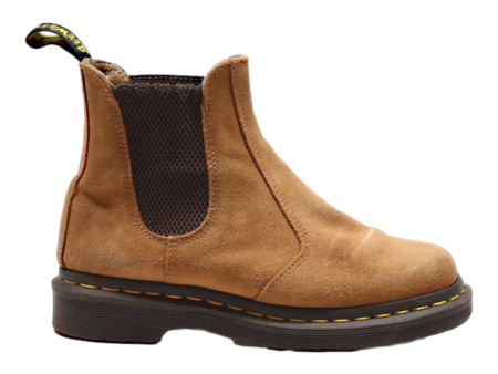 DR MARTENS 2976 Chelsea Boots Brown Suede Womens UK 3 For Cheap