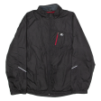 STARTER Mens Windbreaker Jacket Black XL For Sale