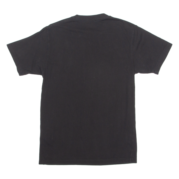 VANS Mens T-Shirt Black Crew Neck S Cheap