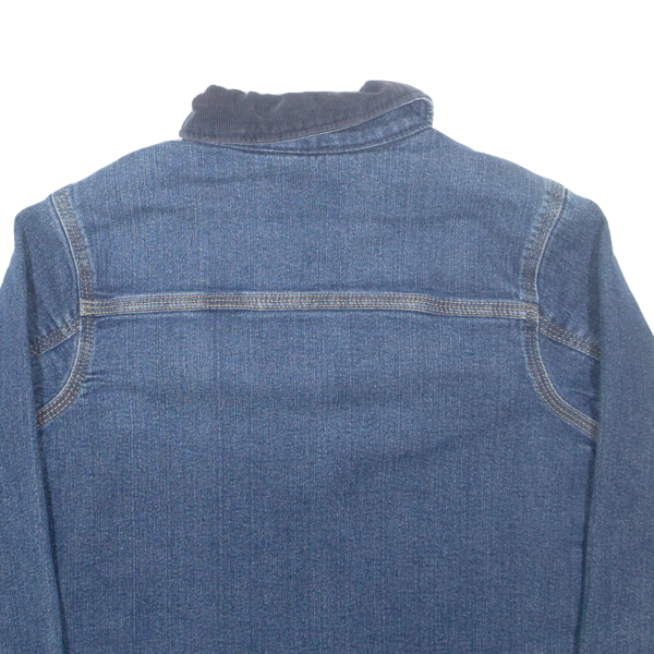 OSH KOSH B GOSH Boys Sherpa Lined Denim Jacket Blue 8Y Online now