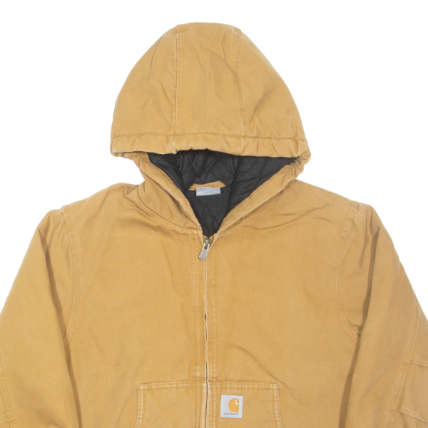 CARHARTT Boys Jacket Brown Hooded 11Y For Cheap