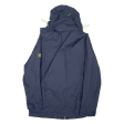 JACK WOLFSKIN Womens Rain Jacket Blue Hooded UK 14 Online