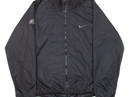 NIKE ACG Womens Windbreaker Jacket Black L Supply