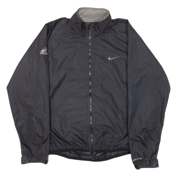 NIKE ACG Womens Windbreaker Jacket Black L Supply