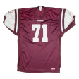 RISSLER Warrior Mens Jersey Maroon USA V-Neck Nylon 2XL on Sale