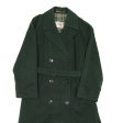 SWETHA Belted Womens Trench Coat Green M Online now