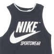 NIKE Mens Vest Black Sleeveless Crew Neck XS For Sale