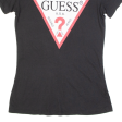 GUESS Mens T-Shirt Black S Online