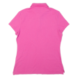 TOMMY HILFIGER Girls Polo Shirt Pink L For Discount