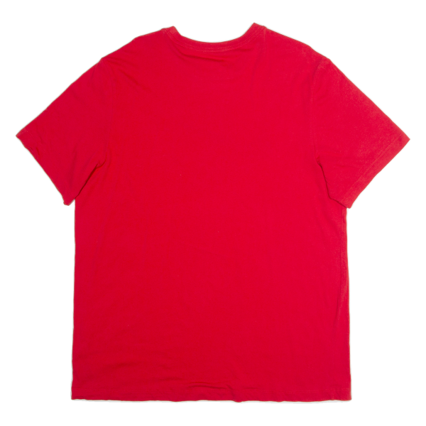 NIKE Mens T-Shirt Red XL on Sale