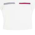 TOMMY HILFIGER Cropped Womens T-Shirt White S Online Hot Sale