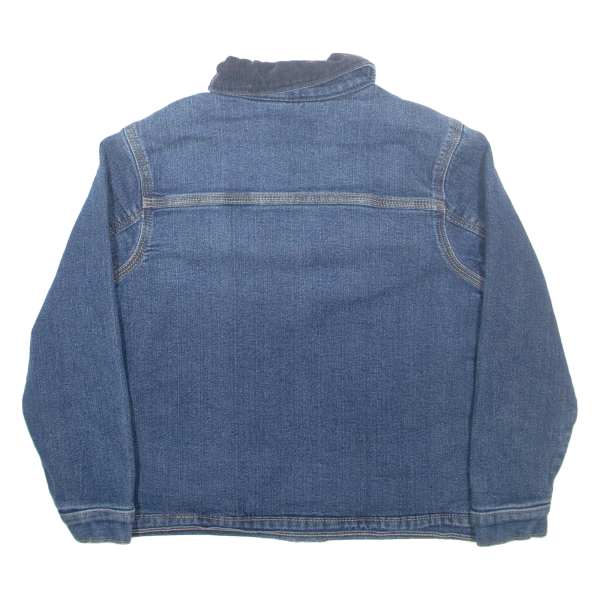 OSH KOSH B GOSH Boys Sherpa Lined Denim Jacket Blue 8Y Online now