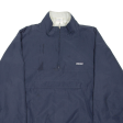 ELLESSE Mens Pullover Jacket Blue XL Online Sale