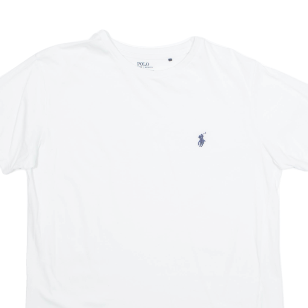 POLO RALPH LAUREN Mens T-Shirt White L For Sale