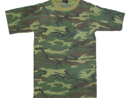 REDHEAD Camouflage Mens T-Shirt Green USA S Online now