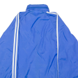 Mens Windbreaker Jacket Blue Nylon 90s Hooded S Cheap