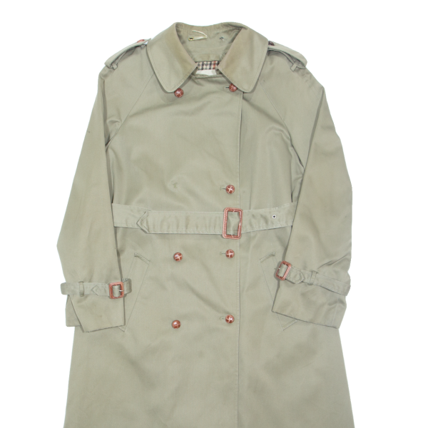 HOUSE OF FRASER Exclusive Belted Womens Trench Coat Green M Hot on Sale