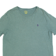 POLO RALPH LAUREN Mens T-Shirt Green L Cheap