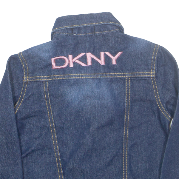 DKNY Girls Denim Jacket Blue 4Y Online