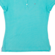 TOMMY HILFIGER Slim Fit Girls Polo Shirt Green M Online Sale