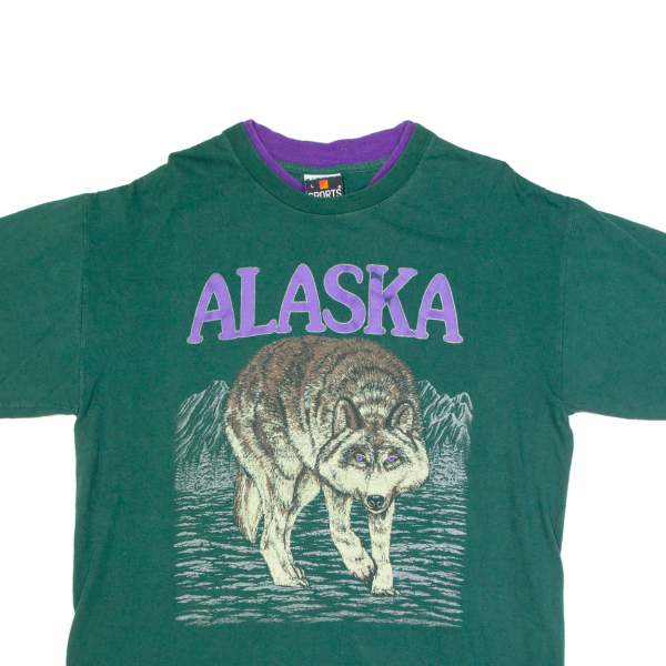 SIGNAL SPORT Alaska Mens T-Shirt Green USA L Fashion