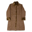 Womens Trench Jacket Brown M Online now