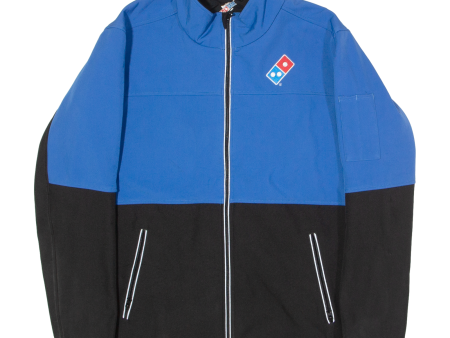 DOMINO S PIZZA Mens Shell Jacket Blue Colourblock L Online Hot Sale