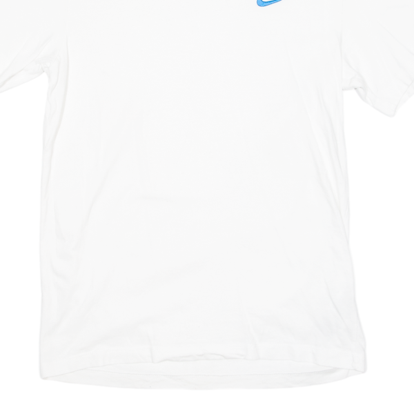 NIKE Mens T-Shirt White Crew Neck S For Discount