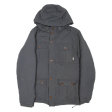 LEVI S Mens Chore Jacket Grey Hooded S Online now