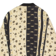 DIPLO S DOCUS Mens Jacket Gold 80s Crazy Pattern 2XL on Sale