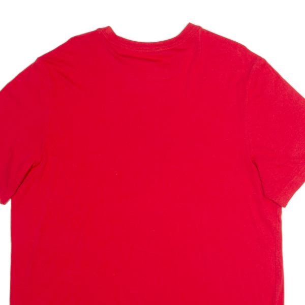 NIKE Mens T-Shirt Red XL on Sale