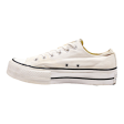 CONVERSE Chuck Taylor All Star 2018 Platform Trainers White Canvas Womens UK 7.5 Supply