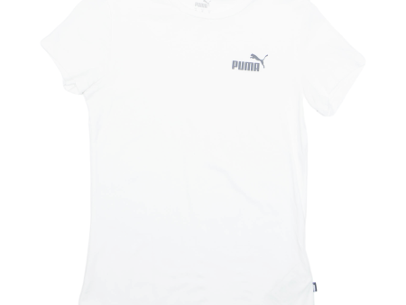 PUMA Womens T-Shirt White XS Supply