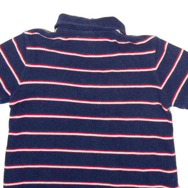 POLO RALPH LAUREN Boys Polo Shirt Blue Striped 2Y Hot on Sale