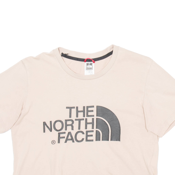 THE NORTH FACE CROPPED Womens T-Shirt Pink S For Cheap