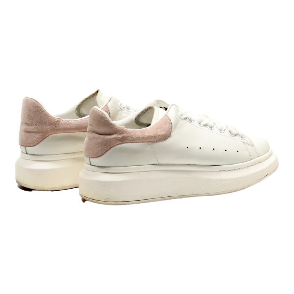 ALEXANDER MCQUEEN Sneaker Trainers White Leather Womens UK 7.5 Online Hot Sale