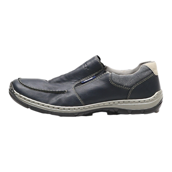 BLEYER Loafer Shoes Blue Leather Mens UK 9 Discount