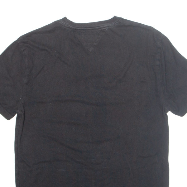 TOMMY HILFIGER Mens T-Shirt Black S For Sale